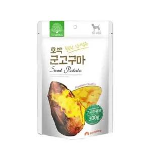 펫스토리 더내추럴 호박 고구마큐브 300g 5팩 1타 (WFK2QBX)