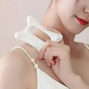 [셀러에이드]세라믹 괄사 마사지기 얼굴 바디