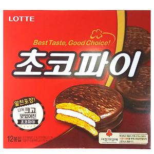 롯데제과/과자/파이/롯데 초코파이 12개입 480g