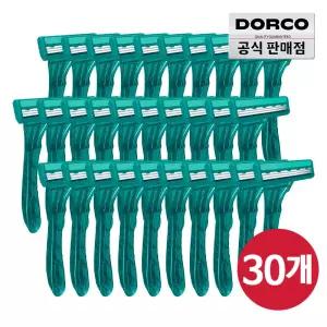 (추석맞이~20%) 도루코 터치3 3중날 회전식 휴대용 면도기 30P/ 일회용면도기