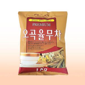 대호 오곡 율무차 1kg 자판기용 곡물 믹스 천마차