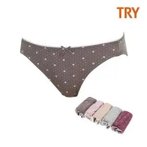 [최초가 20 900원] 트라이 여성 미니팬티 5매입