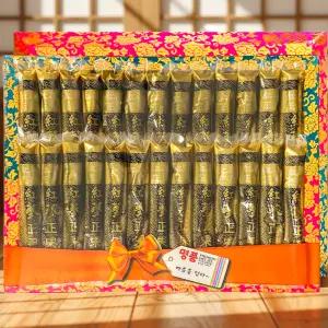 홍삼정과 한지바구니 선물세트(700g, 1kg, 1.2kg), 보자기 포장, 위생적 개별 진공포장으로 보관도 용이하고 드시기 간편해요, 달콤쫀득 건강간식, 추석 명절 한가위, 첫인사, 상견례