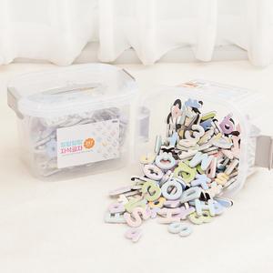 상상아띠 말랑말랑257 자석글자세트 257PCS 한글 알파벳 숫자 교구