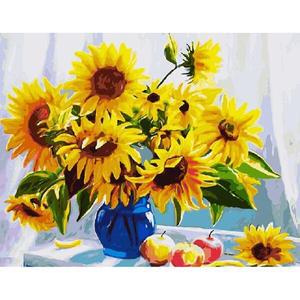 [아트박스]/퍼즐사랑 해바라기 연가 (캔버스) 보석십자수 40x50
