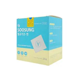 수성 멸균Y거즈 10cm 8겹 개별포장 드레싱 약국 탈지면 접은 가야제