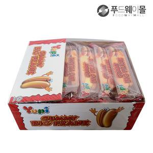 유피 핫도그모양 빅프랭크 젤리 28g x 24개 1box