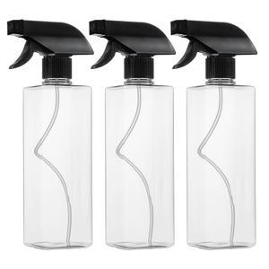 다용도 투명 사각 분무기 500ml 3개 세트