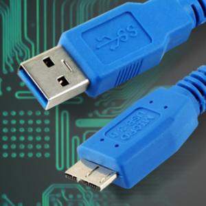 외장하드연결 MICRO B USB3.0 케이블 자료저장 전선