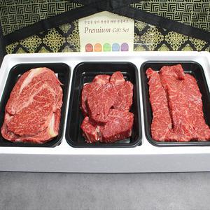 [한성가횡성한우]정품 횡성한우 1++등급 명품프리미엄 혼합세트 28호 1.5kg