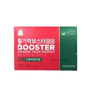 정관장 활기력 부스터 액상 20ml + 정제 400mg x 14개입 x 1박스