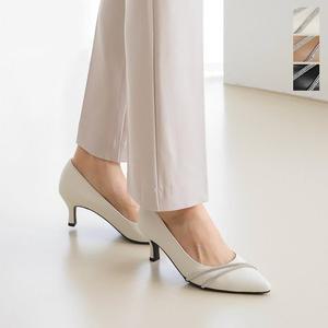 [아나이스] 국산 실버 스트랩 펌프스 6cm_24SS069 [무료배송]