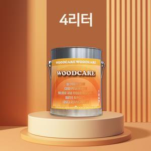 오일스텐 목재 페인트 4리터 테크 책상 식탁 방부목 보호 유지관리 스테인