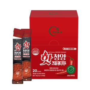 Fresh & 핫 청양고추가루 스틱 4g X 20봉 (80g)