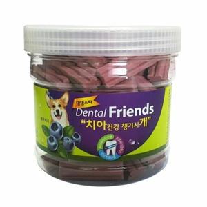 [기타]강아지 껌간식 댕댕스타 덴탈 프랜드 300g 블루베리  (W2A8D5C)