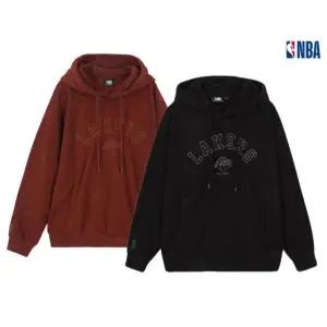 [롯데백화점]엔비에이 엔비에이 LA레이커스 테리 기모 후드티셔츠 N224TH042P