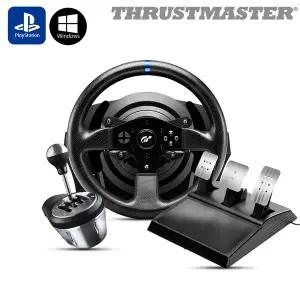 [트러스트마스터] T300RS GT 레이싱 휠 + TH8A 쉬프터 패키지(PS5,PS4,PC용) SSG