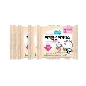 동원 [엄마맛집]덴마크 자연방목 유기농 짜지않은 아기치즈 2단계(170gx5개) 1세트 아이 외출용 어린이 초