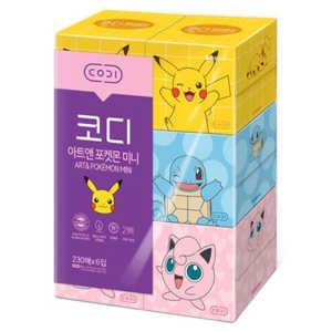 코디 아트앤 포켓몬 미니 230매 6입