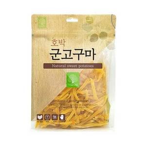 더내추럴 호박 고구마스틱 1kg 강아지간식