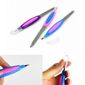 큐티클관리밀대1개 색상랜덤 손톱굳은살관리기 손톱발톱야스리 네일케어도구