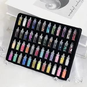 네일 아트 반짝이 글리터 파우더 48종 세트 DD-11796-WF474FC
