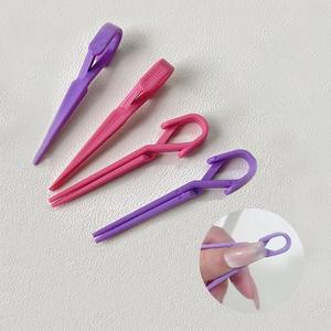 고품질 네일아트 셀프 네일연장 쉐이핑 클립 팁집게 40p세트 네일팁클립 연장팁클립 네일팁집게 (WFHTU8W)