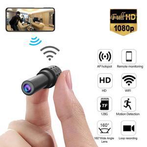 4K HD 미니 IP 카메라 128GB 1080P 무선 WLAN WiFi Spycam 웹캠 감지 모니터링