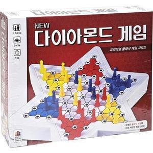 뉴 다이아몬드게임 클래식 체커 놀이미니 보드 게임-보드게임.전략게임.두뇌게임.미니게임.커플.심리.미