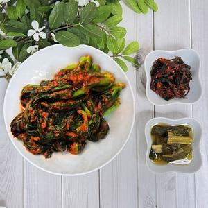 [우리남도] 산지직송 여수 갓김치 1kg + 갓피클 1kg + 고들빼기 1kg
