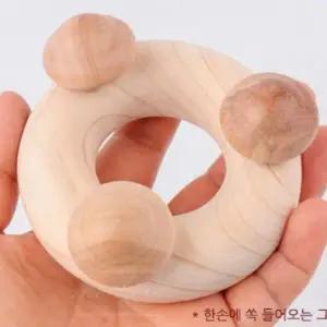 헬스장지압기 편백나무 도넛 지압봉 겸용 안마기 (WFJ1C5N)