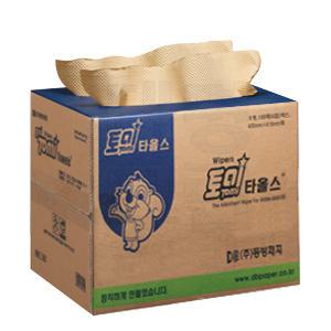 토미타올스 200매 와이퍼 타올 화장지 휴지 와이퍼올 와이프올 산업용 종이 보루 기름제거 페이퍼 대명크린