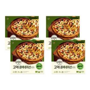 [소비기한 임박] 고메 클래식 콤비네이션 피자 405g, 4개