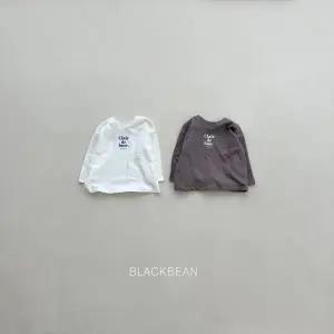 [연투] 블랙빈 25가을 루나티 여아 남아 가을 긴팔티 아기옷 유아 키즈 등원룩 외출복