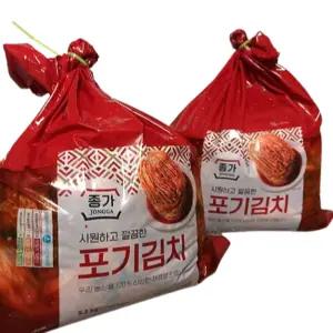 종가 중부식 포기김치 10.4kg 종가집 종갓집 국산 국내산 배추 김치 시원하고 깔끔한 5.2kg 2팩 (1srr)