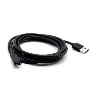 USB 타입-C F to 3.0 M 연장 케이블 2M 젠더