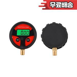 LED 압력 게이지 타이어 모니터 자동차 세단 등을 위한 1/8 녹색 백라이트 디지털