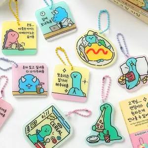 알바용 랜덤 아크릴 키링 30개 1세트열쇠고리 캐릭터열쇠고리 가방키링 랜