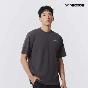 빅터 VICTOR 남녀공용 오버핏 반팔 티셔츠 VT25CTO205U 배드민턴 탁구 스쿼시 스포츠웨어 VT25CTO205U
