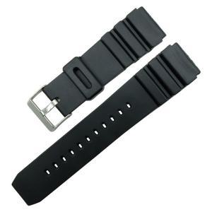 카시오 시계 밴드 용 고무 스트랩 전자 손목 스포츠 다이빙 TUP 18mm 20mm