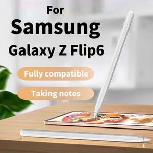 삼성 갤럭시 Z Flip6 터치 스크린 펜 필기 용량 성 쓰기 스타일러스 용