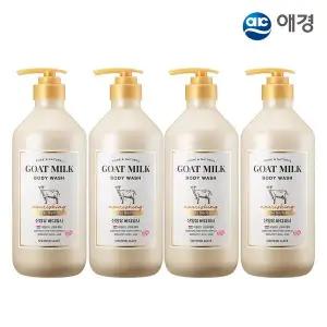 [애경]샤워메이트 산양유 바디워시 800ml X 4개 (오리지널/마누카허니 택1)