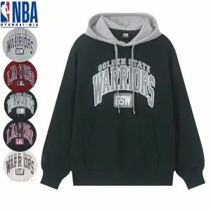 [NBA]남자 여자 오버핏 워리어스 농구팀 팀레터링 간절기 가을 후드티 253_TH_021P