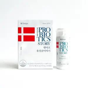 덴프스 덴마크 유산균 이야기 170mg x 60캡슐 1개-