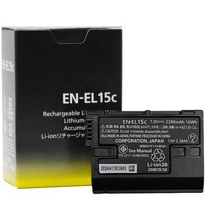 EN EL15C 배터리 ZF Z5 Z6 II Z7 Z7II D600 D610 D600E D800 D800E D810 D7000 D7100 D7200 D7500 카메라