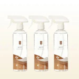 [숲(SOOP)]숲바른 제로클리너 500ml X 3개 뿌리는 소독 스프레이 장난감 토이클리너