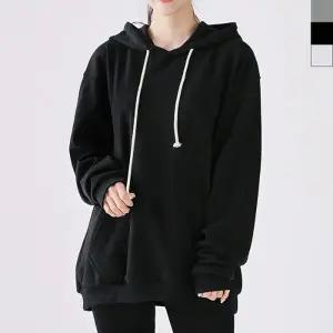 JJM-SS350 여자무지면후드티