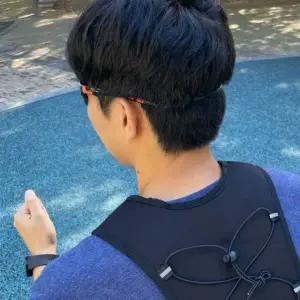 실리콘 안경 고정밴드 스트랩 블랙 (WFK3C8K)