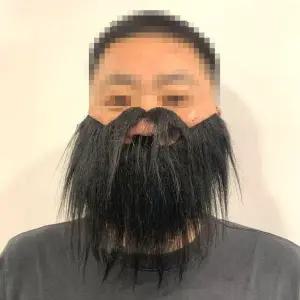 가짜수염 무대 촬영 붙이는 수염 (WFK1C8D)