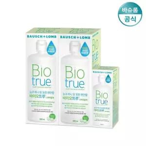[공식] 바슈롬 바이오트루 렌즈세척액 500ml x2개 + 120ml
